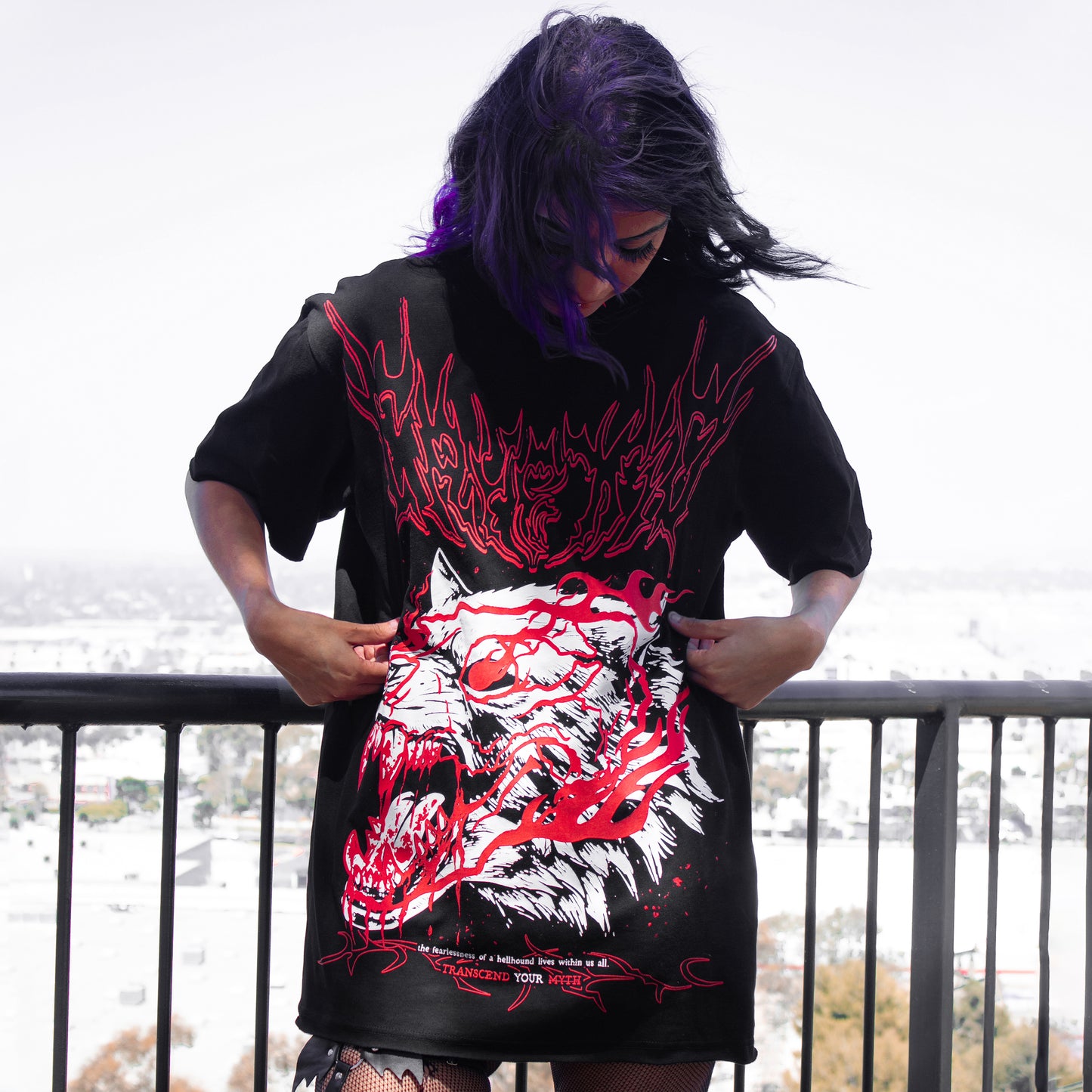 Hellhounded Oversized T-Shirt