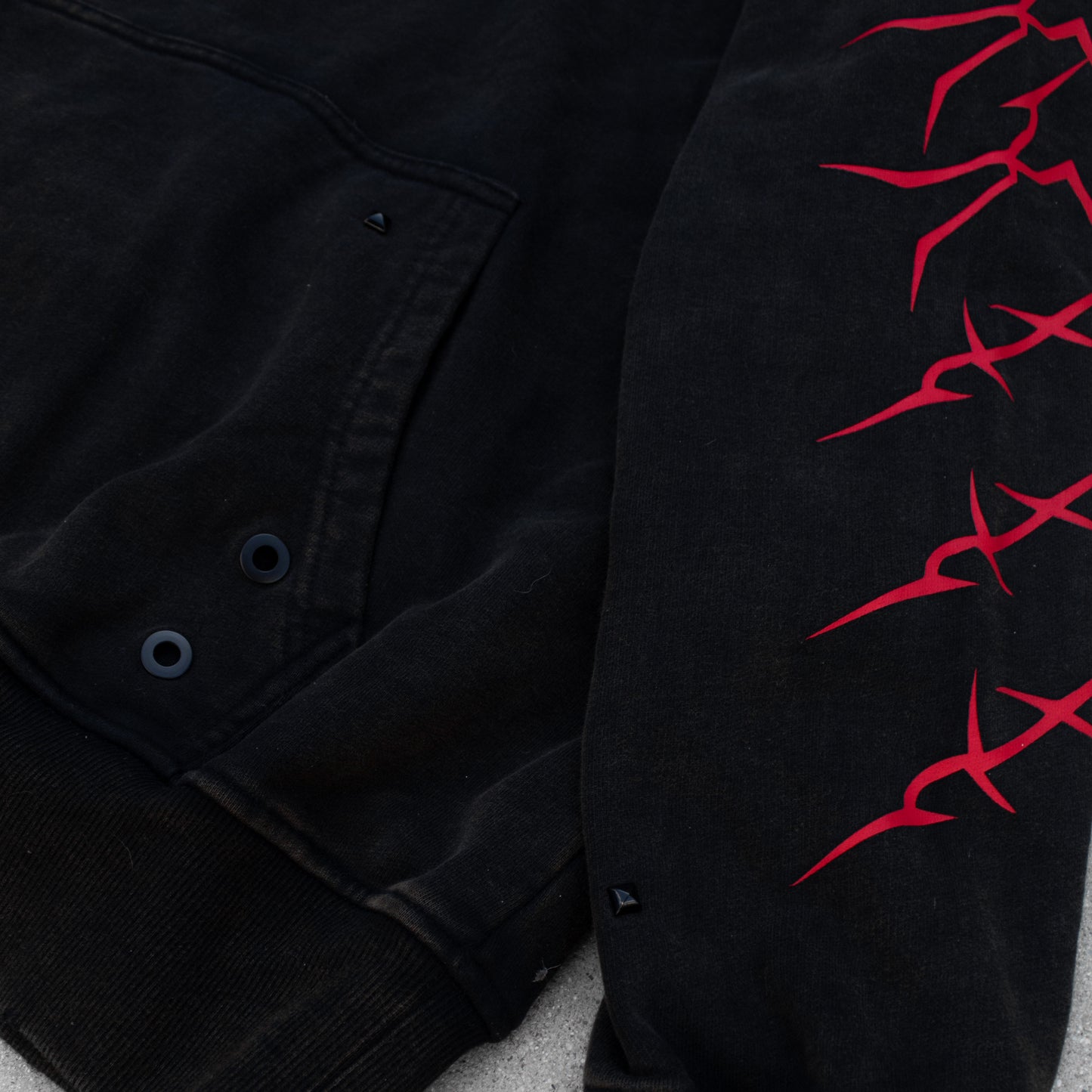 Spine Exposed Oversized Hoodie