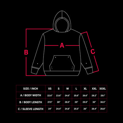 Spine Exposed Oversized Hoodie