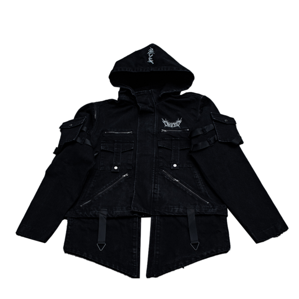 Fury Denim Parka Hoodie (MYTHIC)
