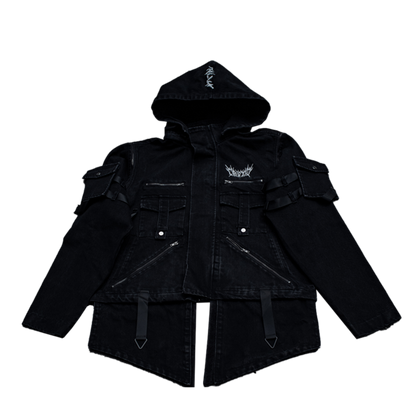 Fury Denim Parka Hoodie (MYTHIC)