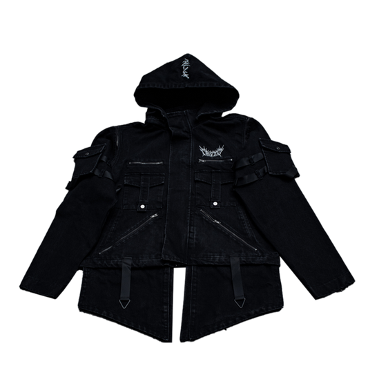 Fury Denim Parka Hoodie (MYTHIC)