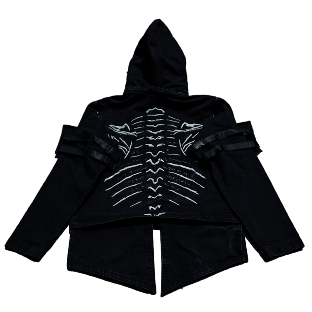 Fury Denim Parka Hoodie (MYTHIC)