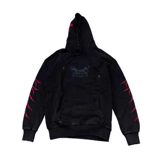 Spine Exposed Oversized Hoodie