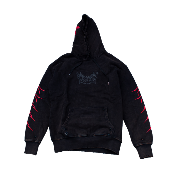 Spine Exposed Oversized Hoodie – Cryptid
