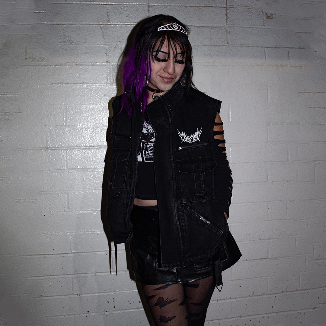 Fury Denim Parka Hoodie (MYTHIC)