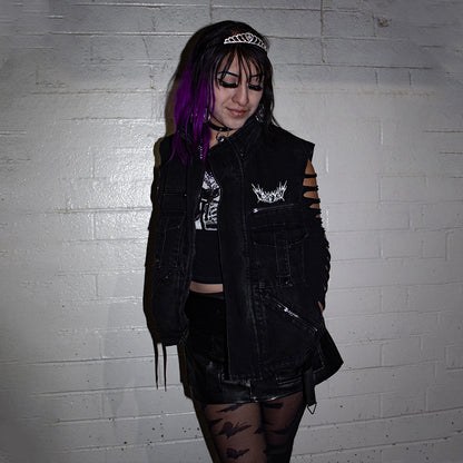 Fury Denim Parka Hoodie (MYTHIC)